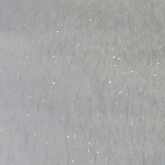 Plush Teddy Bear Stocking White & Silver - Picture 8 of 13